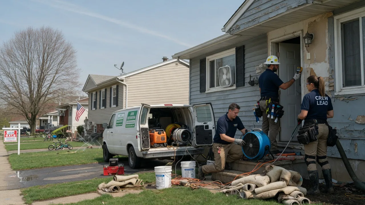 Flood Cleanup in Ferrysburg, MI near me
