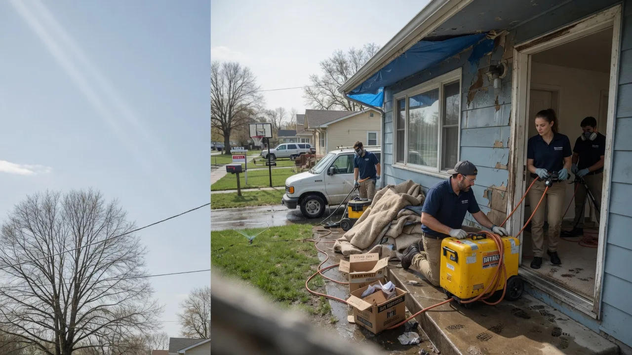 Basement Flood Cleanup in Ferrysburg, MI near me